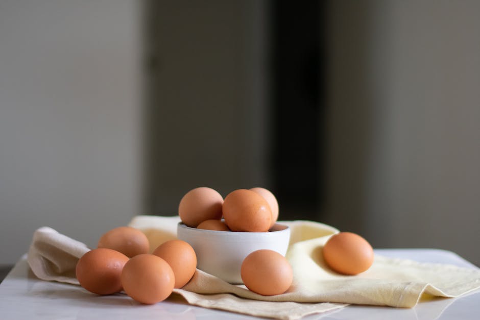  aufheben von hartgekochten Eiern