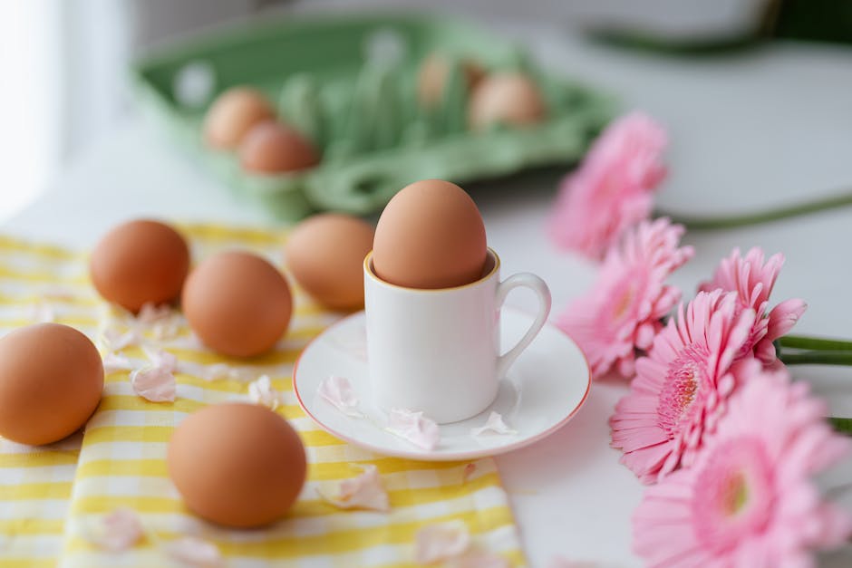 Aufbewahrung von hartgekochten Eiern