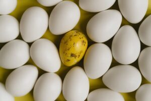 Lagerungsdauer selbstgefärbter Eier